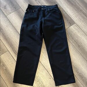Vintage Ikeda 700 Series Polyester Pants (Black) size 32